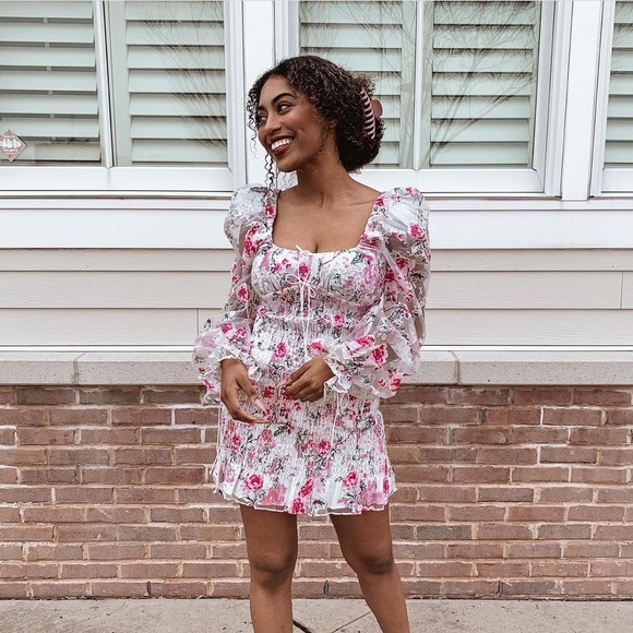 For Love And Lemons Dresses & Skirts - FL&L Lovell Burnout Mini Dress